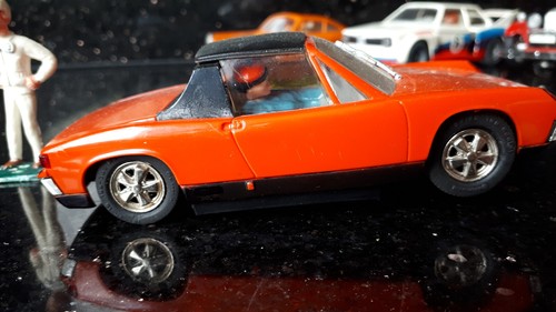 MODELLAUTOS CARRERA UNIVERSAL "PORSCHE 914/6", gepflegt, ohne OVP - Picture 2 of 8