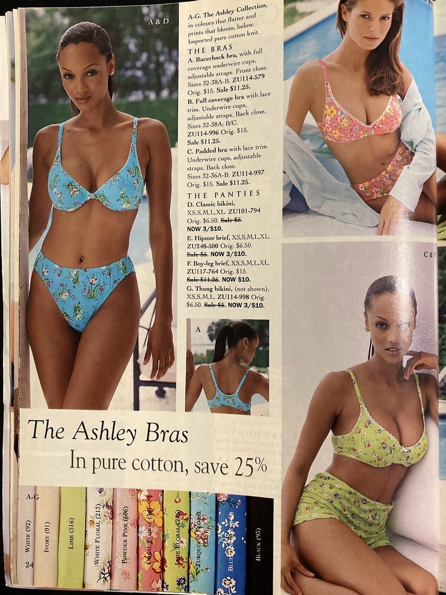 Victoria's Secret London: Aug. 1997 Catalog. Tyra Banks