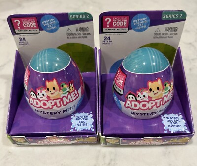 2023 ADOPT ME! SERIES 2 Surprise Egg Pets 2  Mystery Animal Figure & Code