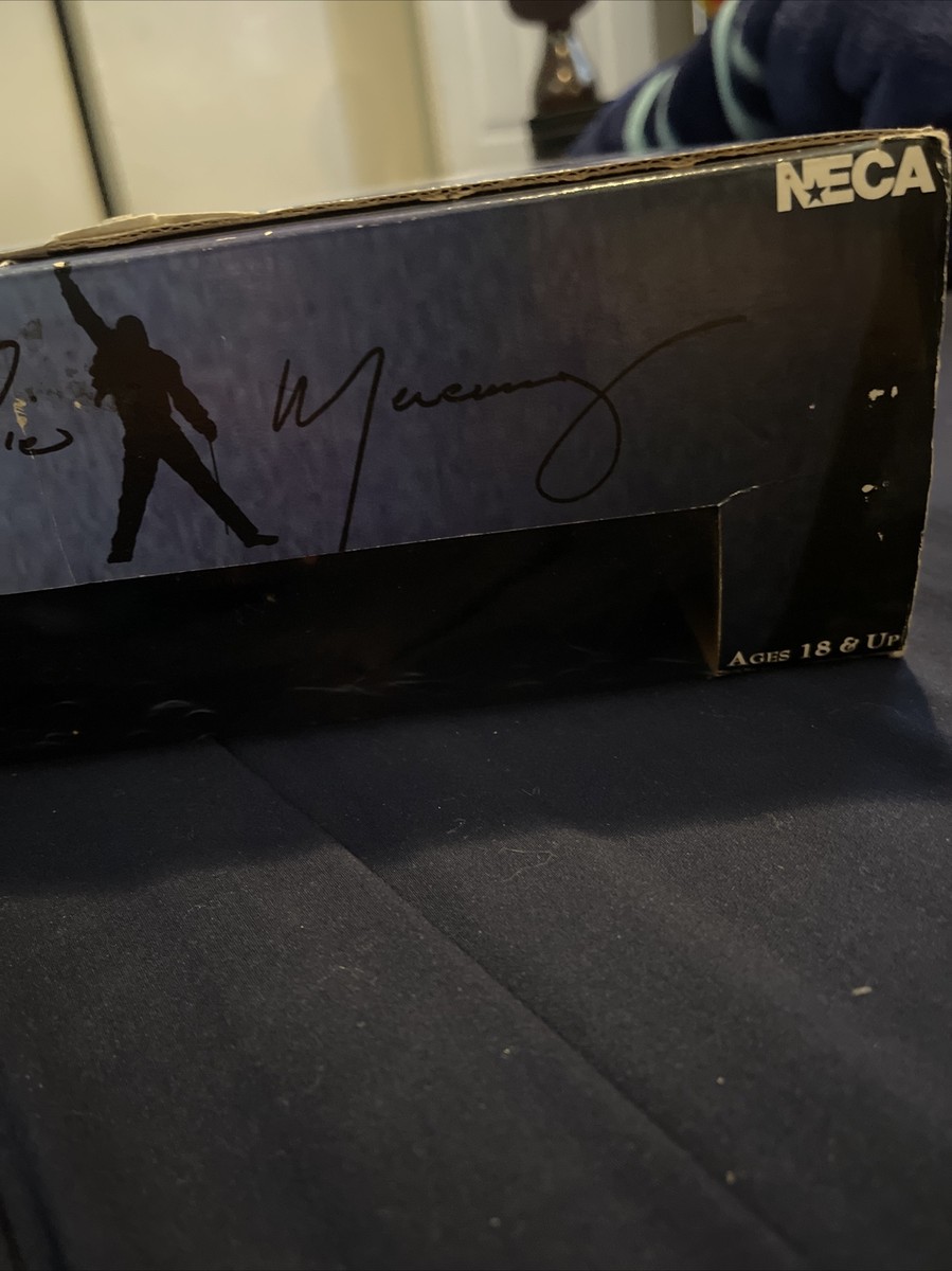 NECA Freddie Mercury 18 Inch Sound Gimmick Built-In Action NECA Freddie Mercury 18 Inch Sound Gimmick Built-In Action