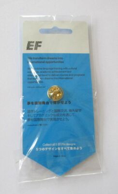 Tokyo Olympic 2020 Skateboard Education First EF Pin Badge