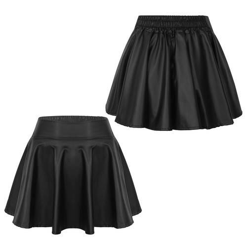 Women's Holographic Mini Skirt Clubwear Party Dance Metallic Pleated Skirts - Picture 124 of 154