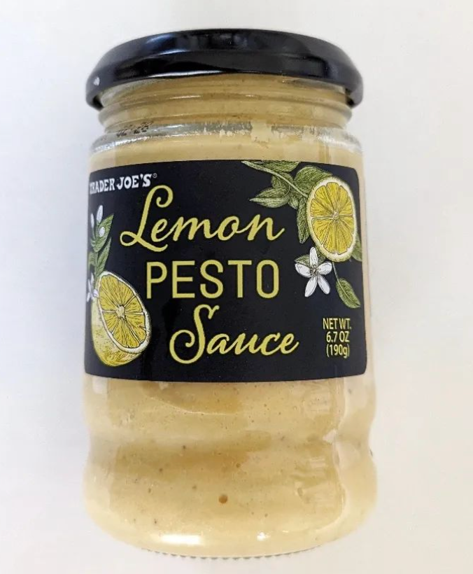 Trader Joe's Lemon Pesto Sauce 6.7oz Seasonal Favorite NEW (1) Sauce Condiment | eBay