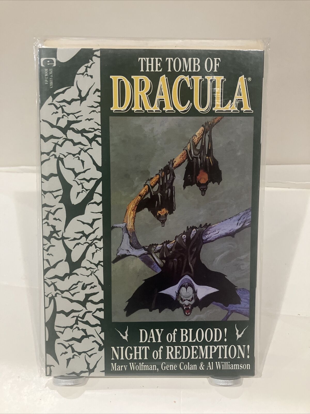 The Tomb of Dracula Book 3 1991 Epic Comics Marv Wolfman/Gene Colan HIGH GRADE
