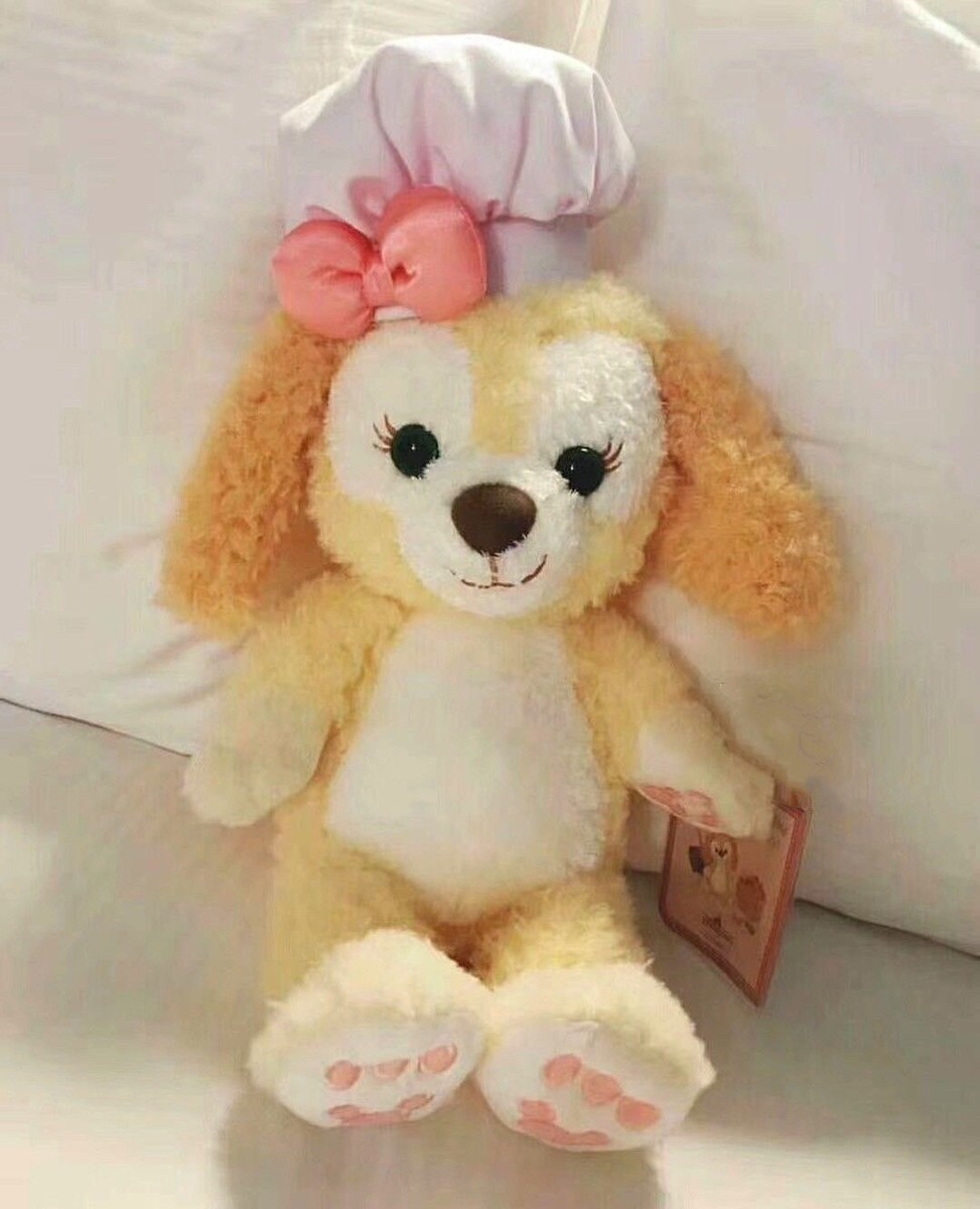 Hong Kong disney Disneyland Cookie dog Doll plush duffy friends