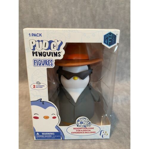 Pudgy Penguins "Cowboy Carl" Figure Adoption Forever Friend Digital Experience