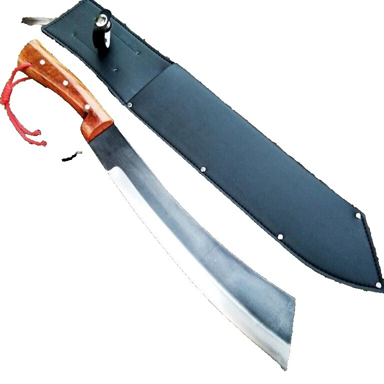 Carbon Steel Blade Brown Bowie Collectible Fixed Blade Knives