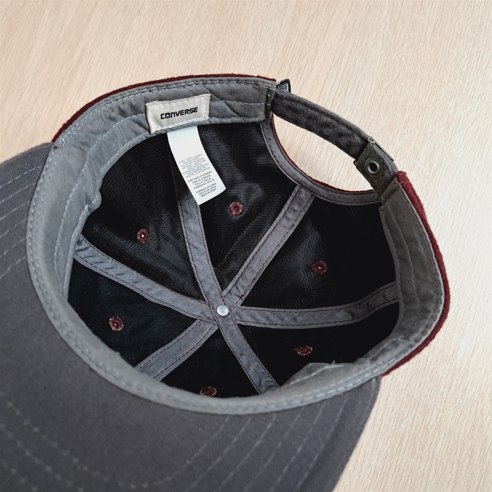 CONVERSE C ALLSTAR ADJUSTABLE STRAPBACK BASEBALL … - image 16