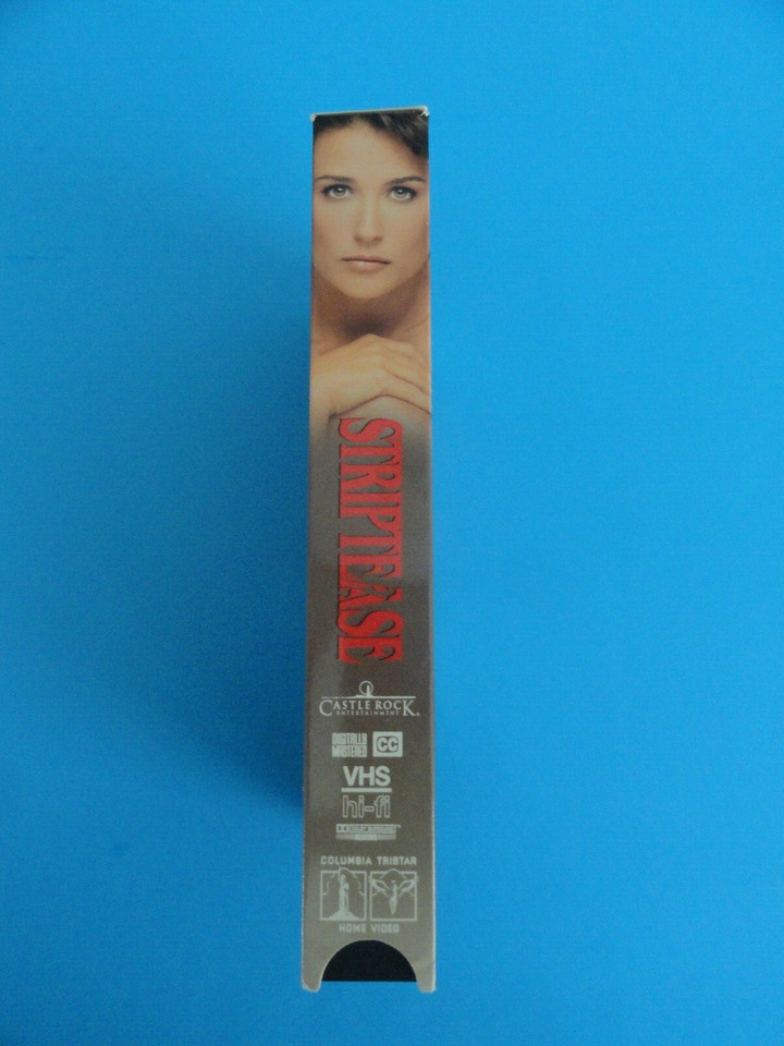 STRIPTEASE (BLOCKBUSTER SPECIAL SCREENER VHS, 1996) DEMI MOORE eBay