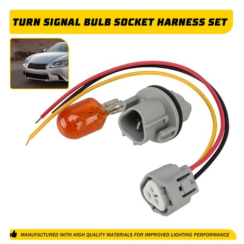 For Toyota Yaris Hatchback 2012-2019 Bulb Turn Signal Socket Connector Pigtail 1
