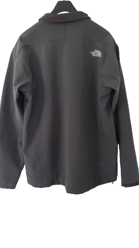 The North Face Jacket Womens Medium Gray Apex Bionic 3 Full Zip Coat Soft Shell - Picture 6 of 9