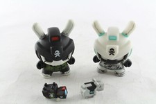Kidrobot Dunny 3" Designer Toy Awards Series 3-Inch Srch And Destroy WHT & BLK