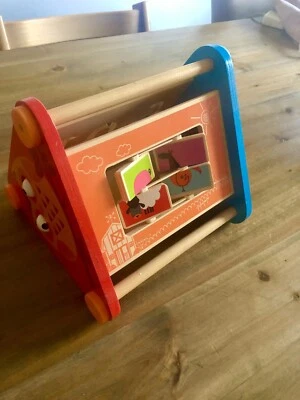 hape take along activity box