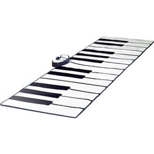 Playtastic Riesige Klavier-Matte mit Aufnahme-Funktion, 255 x 80 cm