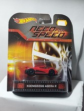 Hotwheels 1/64 🇨🇵 retro Entertainment , need for speed , Koenigsegg agera R