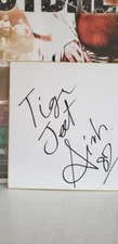 Professional Wrestling Tiger Jet Shin Signed Shikishi talent goods martial arts