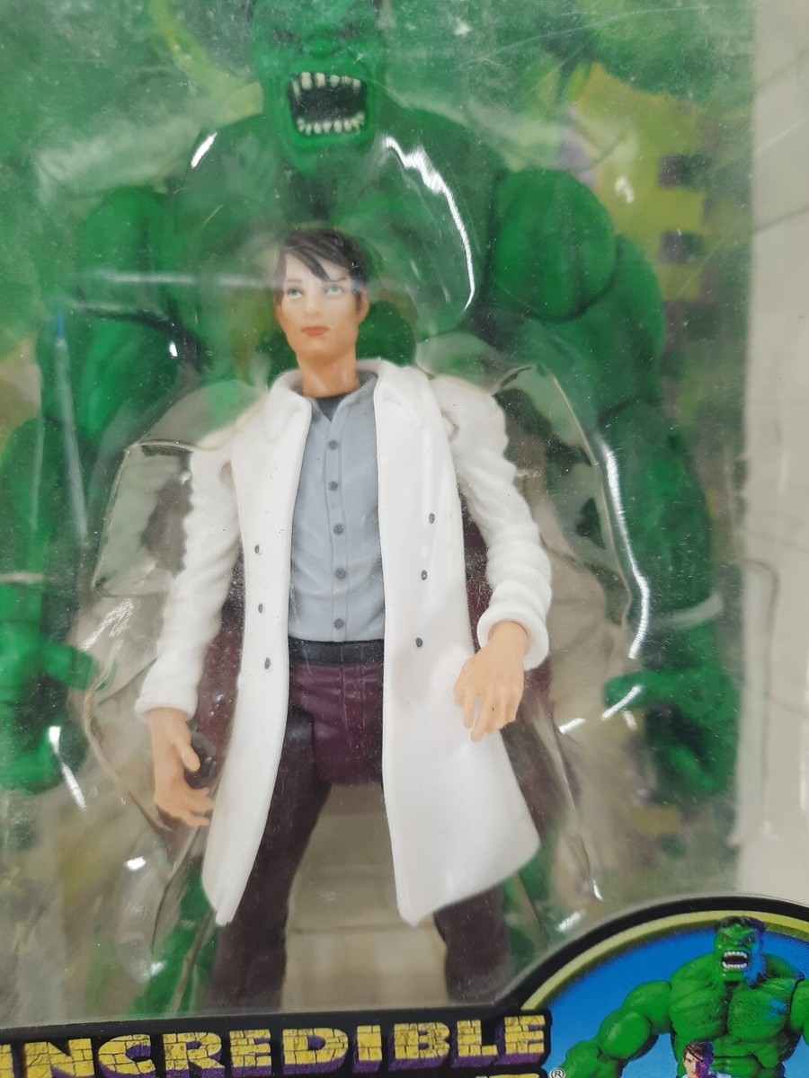 The Incredible HULK - Gamma Punch HULK and Bruce Banner ToyBiz