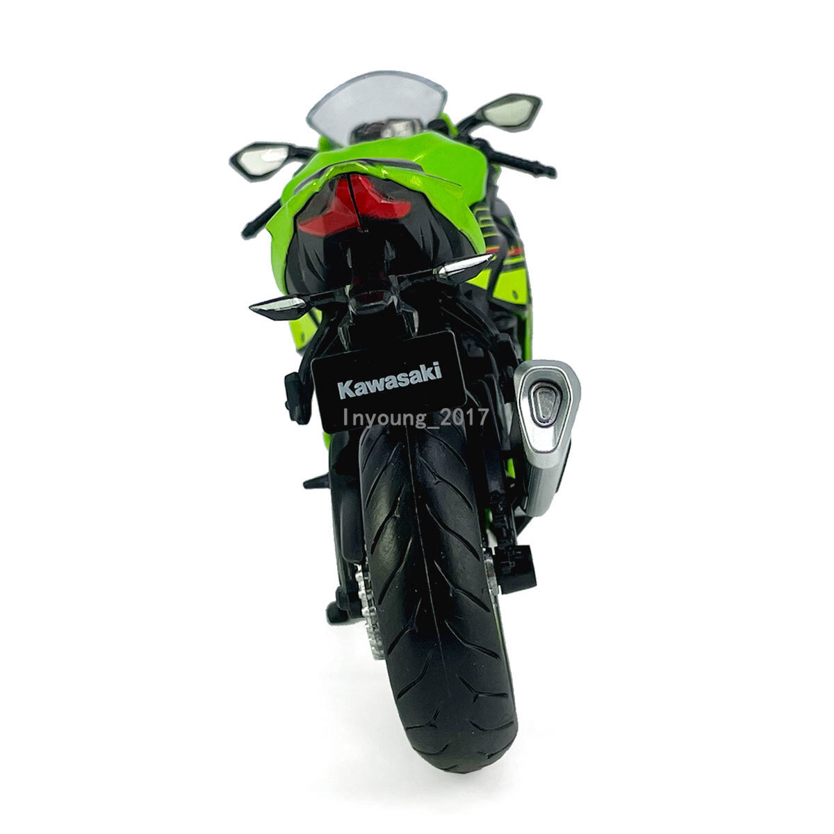 1:12 Kawasaki Ninja ZX-6R Motorcycle Model Diecast Toy Car