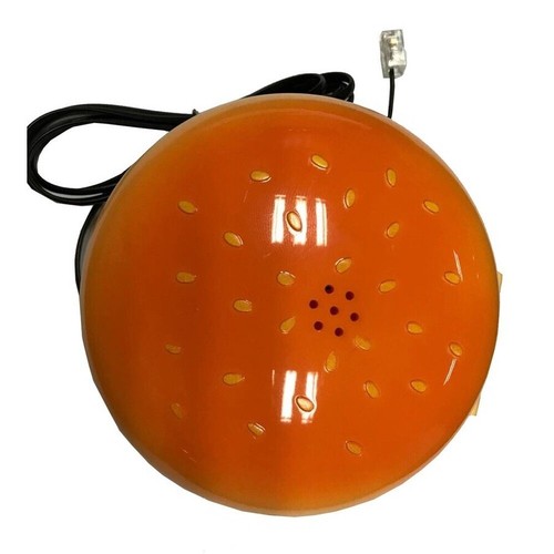 Hamburger Shape Cheeseburger Burger Telefon Nowość Dom Telefon przewodowy Prezent - Zdjęcie 5 z 8