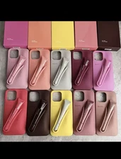Rhode "Summer Lip Gloss" & 3D Silicon Case For iphone 16 Pro Max 15 14 13 12 11