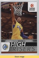 2016-17 Upper Deck Euroleague High Risers Sonny Weems #HR5 READ 0qr0