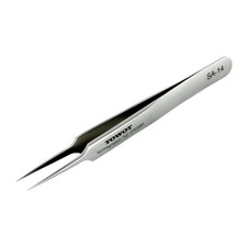 Precision Tweezers, Stainless Steel Pointed Ultrafine Tweezers for Craft, Ele...