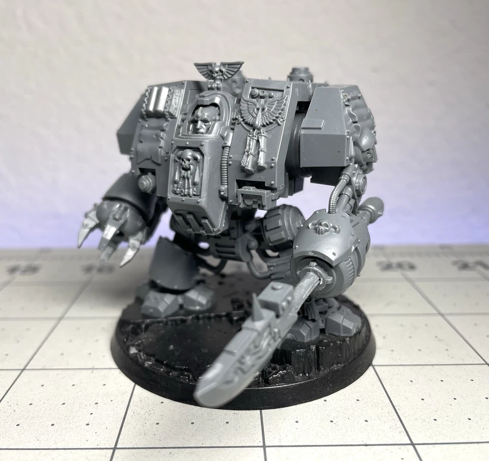 OOP Librarian Dreadnought Blood Angels Warhammer 40k Space Marines GW Citadel - Image 2 of 4