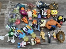 Vintage Fast Food Toy Lot 90s 2000s McDonalds Wendys DQ Dexters Lab Random LOT