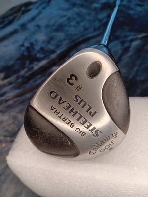Used Callaway Golf Big Bertha Steelhead Plus #3 Fairway Wood Regular Flex Steel