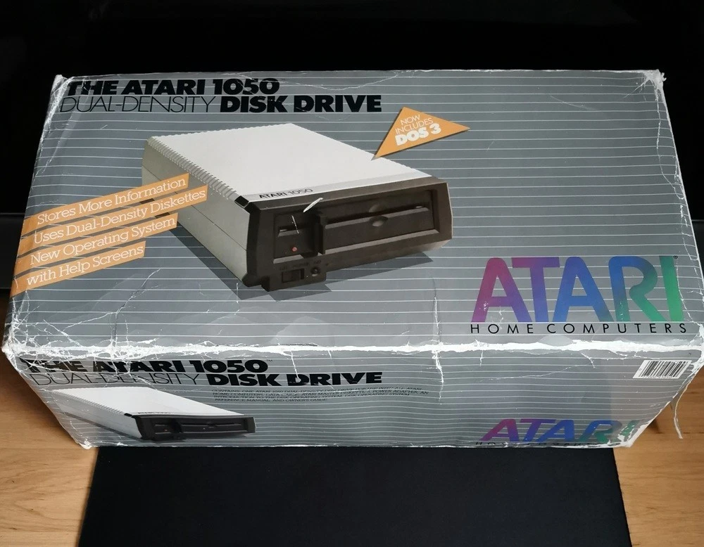 Additional photo for Complete Atari 8-Bit System Collection: 1050 Disk Drive, 1010 Program Recorder, and Touch Tablet