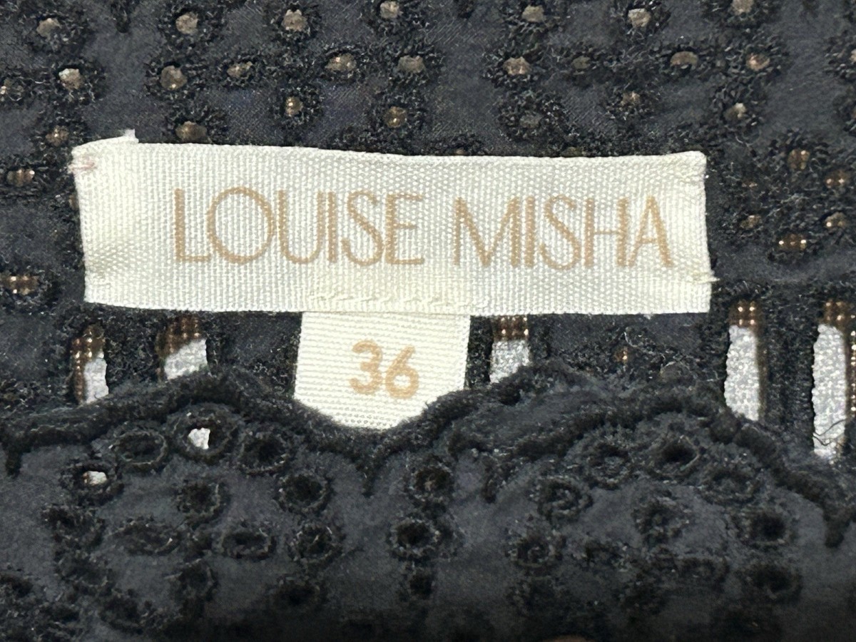 Louise Misha Kivima Eyelet Cotton Crop Top Camisole Size 36 | eBay