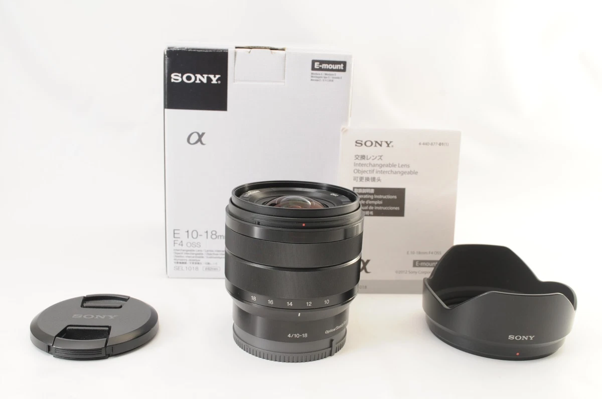 Sony E-mount f/4 Camera Lenses 10-18mm Focal for sale | eBay