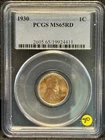 1930 Lincoln Wheat Cent PCGS MS65 Red Very Lustrous Philadelphia Mint
