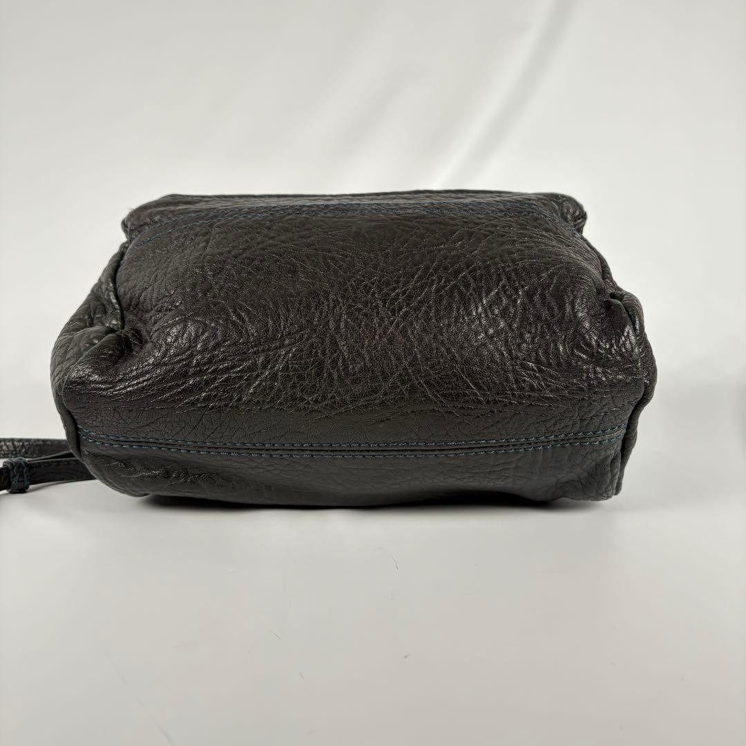 Givenchy Pandora Mini Leather Shoulder Bag in Black thumbnail 9