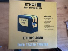 Ethos 4080 Laser Level Straight Edge With Case And Stand