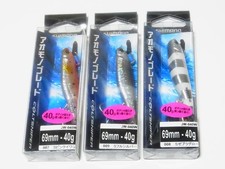 Colt Sniper Aomono Blade 40g, 3 pieces, blade jig, spin tail, sawara, blue