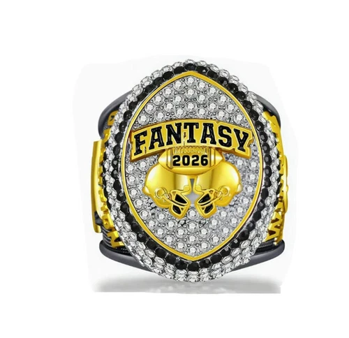 2026 Fantasy Football League FFL Ring Golden Helmets Winner  Champions Rings