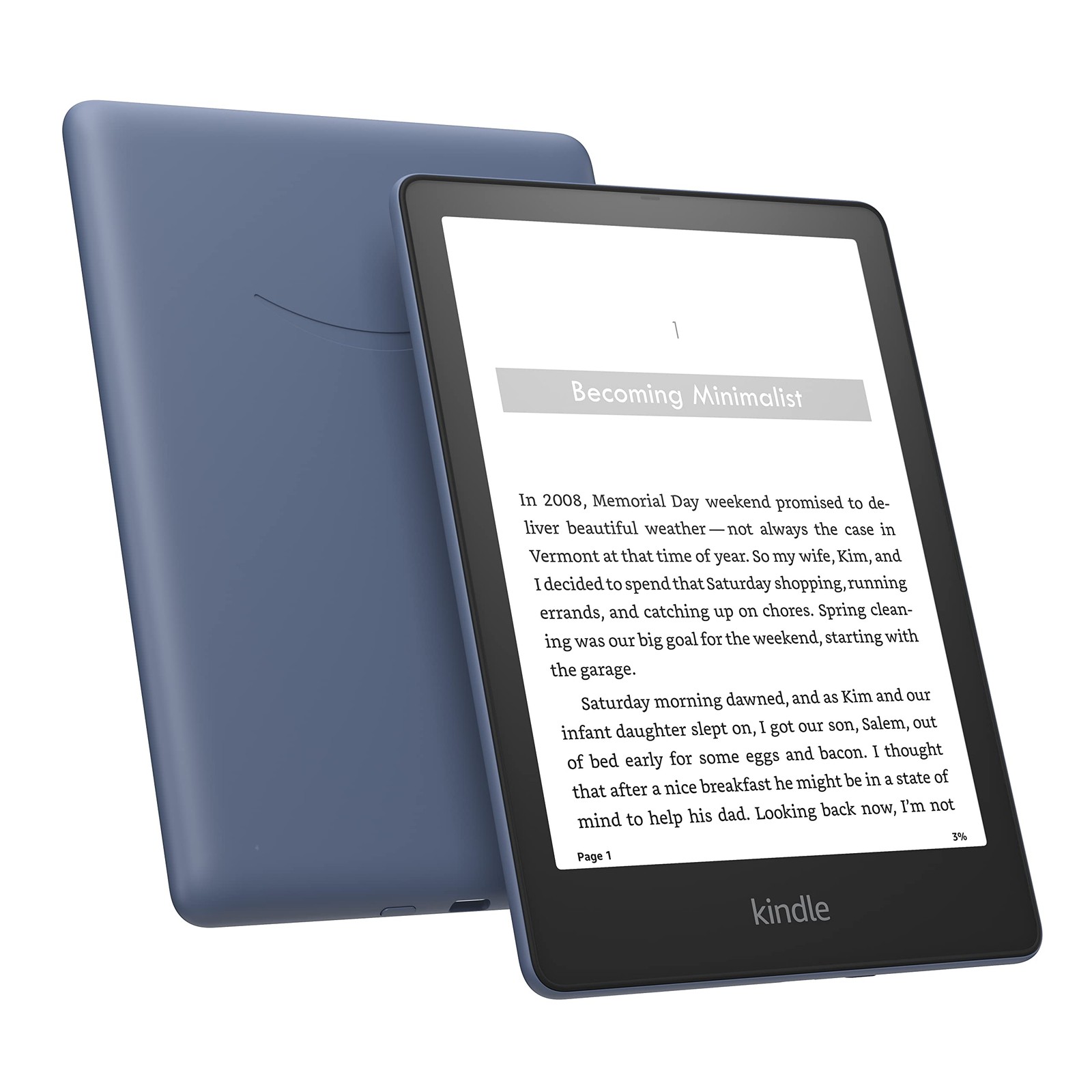 Kindle Paperwhite Signature Edition 32GB with Auto-Adjusting Front Light-image