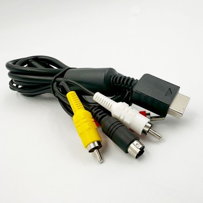 PS2 PS3 - S-Video Composite Videokabel Video / Audio Kabel - Component AV Cable
