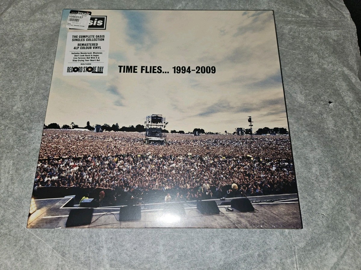 oasis レコード TIME FLIES 4LP Oasis - Time Flies… 1994 - 2009 (Remastered). Vinyl, 4×LP
