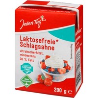 Jeden Tag Laktosefreie Haltbare Sahne 30% 200G