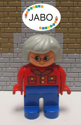 ( Q13/38 ) Lego Duplo Figur  Oma