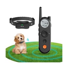 Htcuto Wireless Dog Fence 3500FT Electric Fence and 6100FT Remote Training Co...