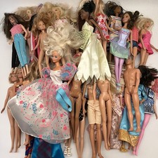 Vintage  Modern Large Mattel Barbie  Miscellaneous Doll Lot 