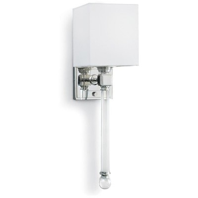 Regina Andrew Detroit 15-1010PN OPEN BOX Crystal Tail Wall Sconce