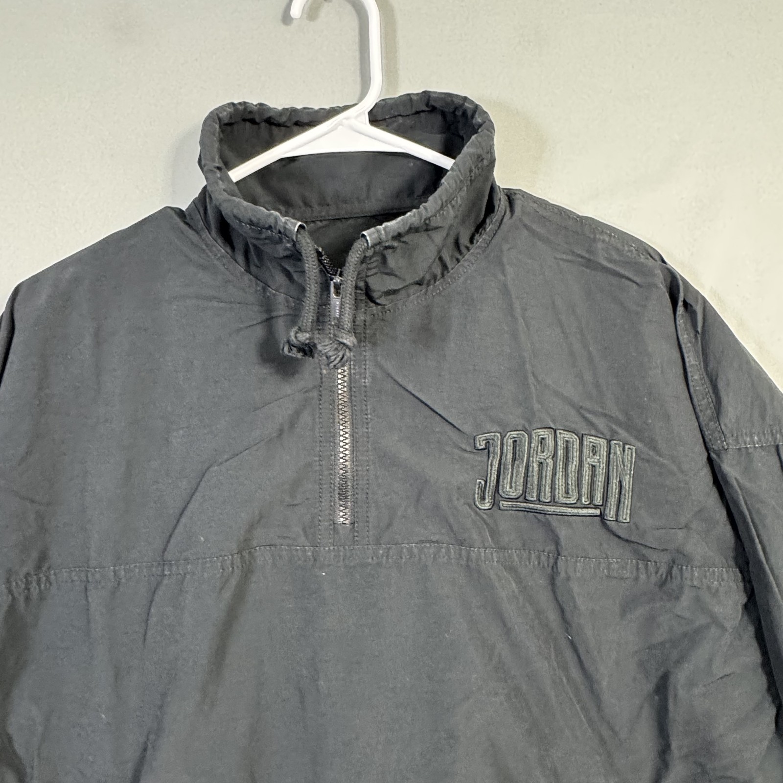 SACAI X NIKE Giacca Chicago Bulls vintage uomo piccola nera NBA basket Jordan pullover anni 90