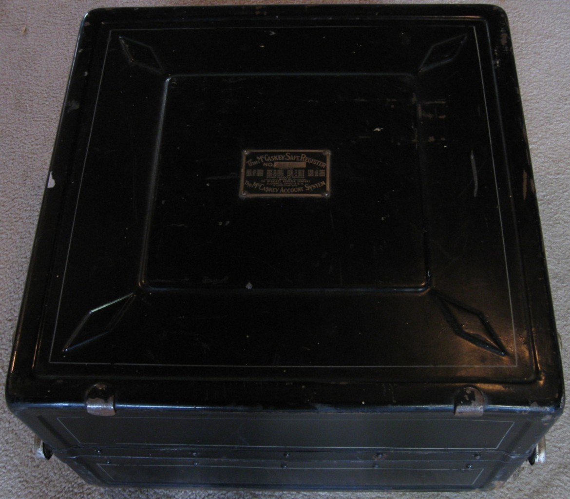 1910-1920's Vintage Era McCaskey Safe Register from Chatfield, MN