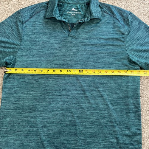 Tommy Bahama Herren Größe M blau Kurzarm 1/4 Reißverschluss Pullover Shirt gebraucht, in einwandfreiem Zustand - Bild 5 von 8
