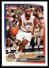 John Salmons 2005-06 Topps Total #121 Philadelphia 76ers