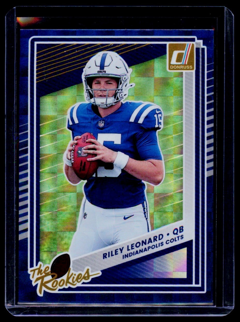 2025 Donruss The Rookies Riley Leonard Indianapolis Colts #28